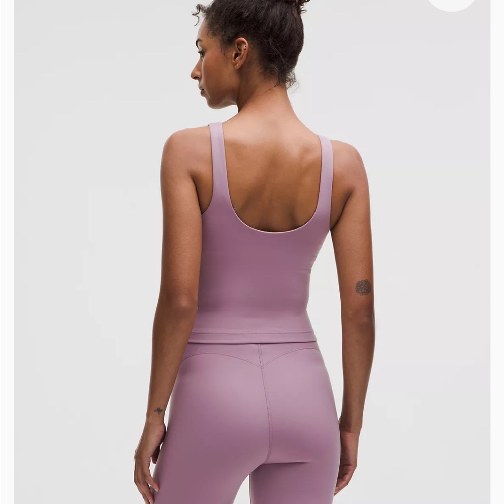 NWT Lululemon Glow Up Tank 2 Lavender Lux - Picture 4 of 11